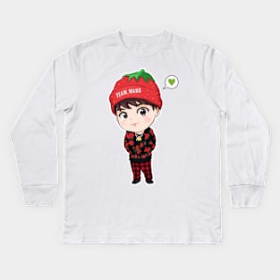 Jackberry Chibi Cute Kids Long Sleeve T-Shirt